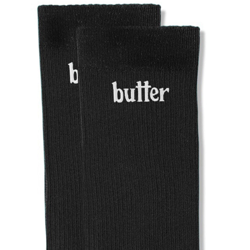 Butter Goods Basic Socks Black