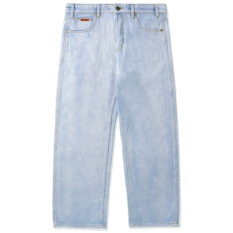 Butter Goods Caterpillar Denim Jeans Light Blue