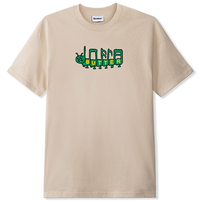 Butter Goods Caterpillar T-Shirt Sand