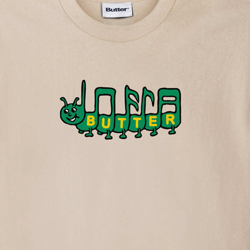 Butter Goods Caterpillar T-Shirt Sand