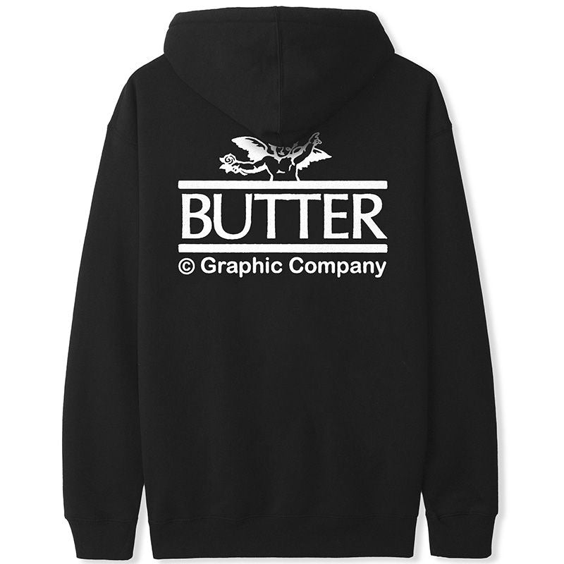 Butter Goods Cherub Hoodie Black