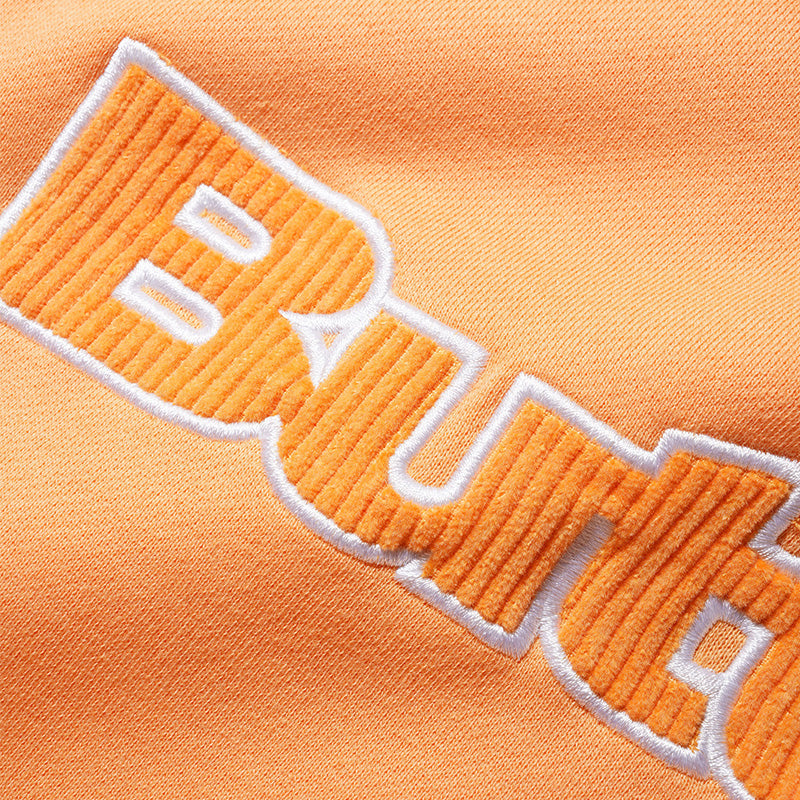 Butter Goods Cord Logo Crewneck Sweater Sorbet