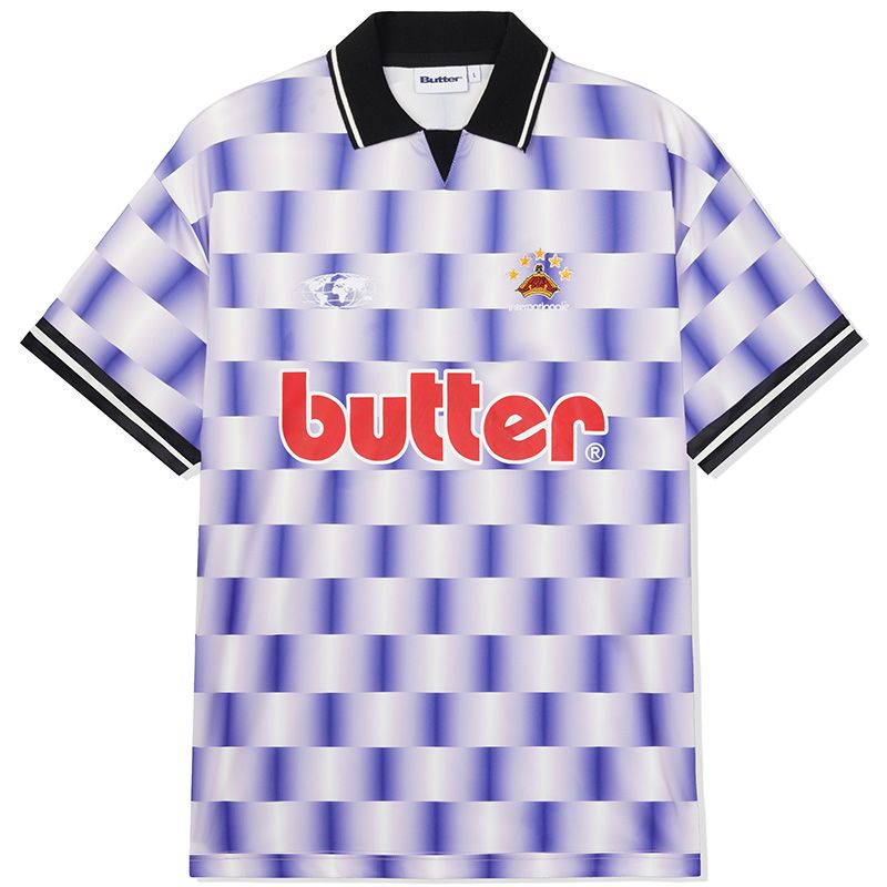 Butter Goods Internationale Jersey Blue/White