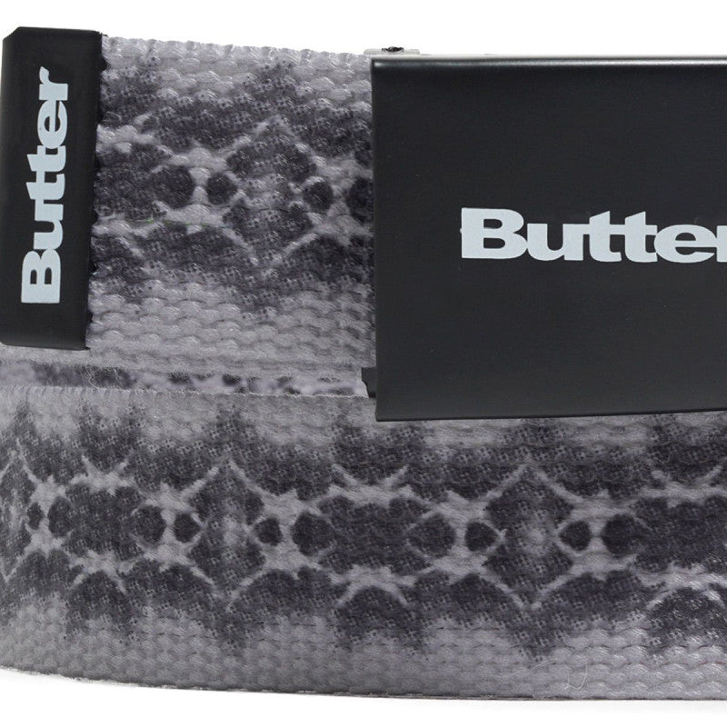 Butter Goods Logo Woven Belt Grey