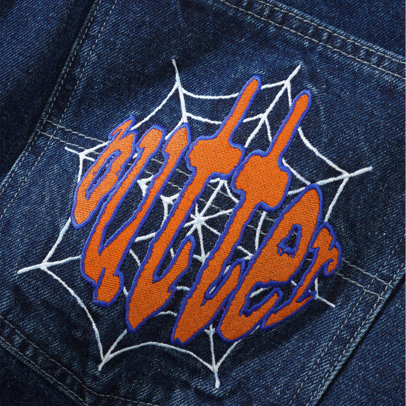 Butter Goods Spider Denim Jeans Dark Indigo