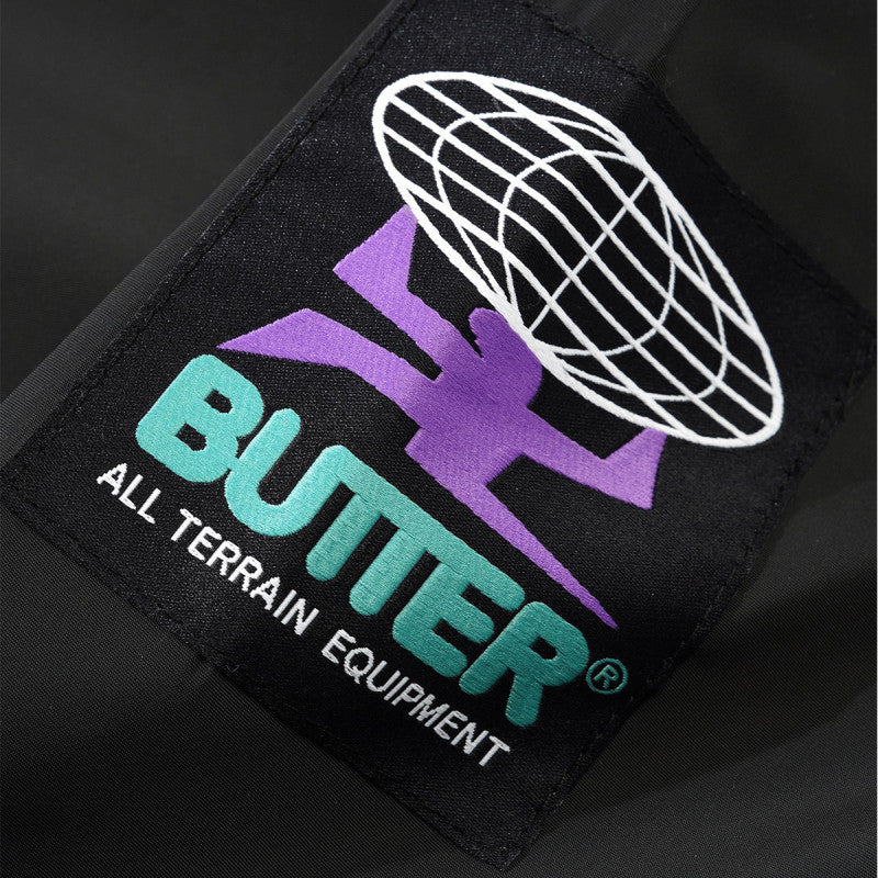 Butter Goods T-Rain Jacket Black