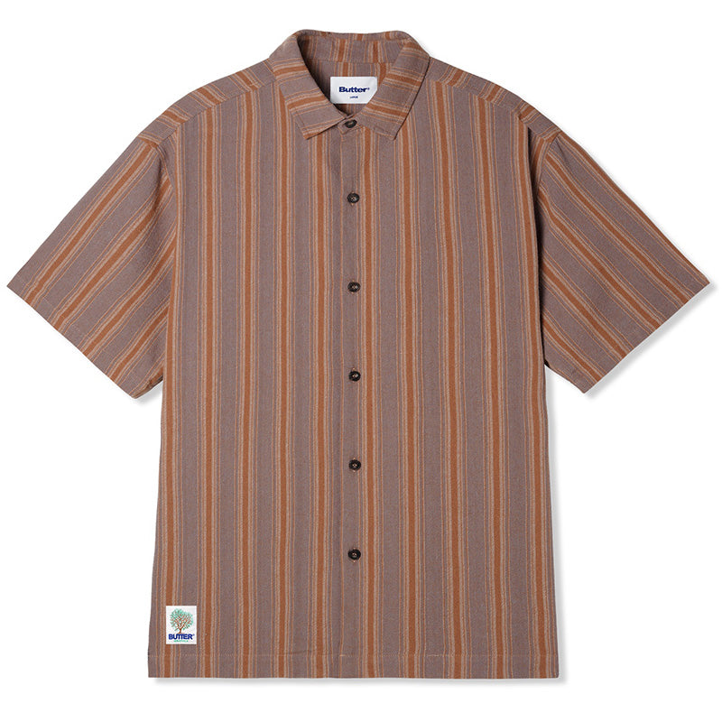 Butter Goods Terrace Shirt Terracotta / Steel