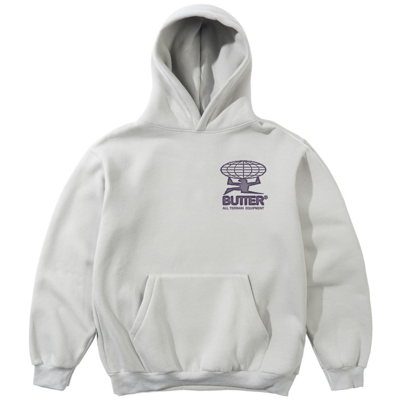 Butter Goods Terrain Hooded Sweater Cement