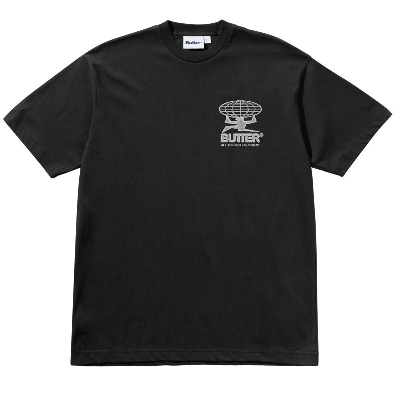 Butter Goods Terrain T-shirt Washed Black