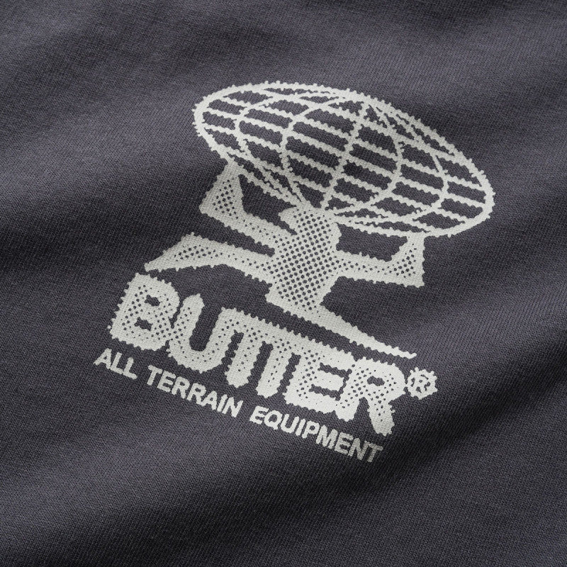 Butter Goods Terrain T-shirt Washed Black