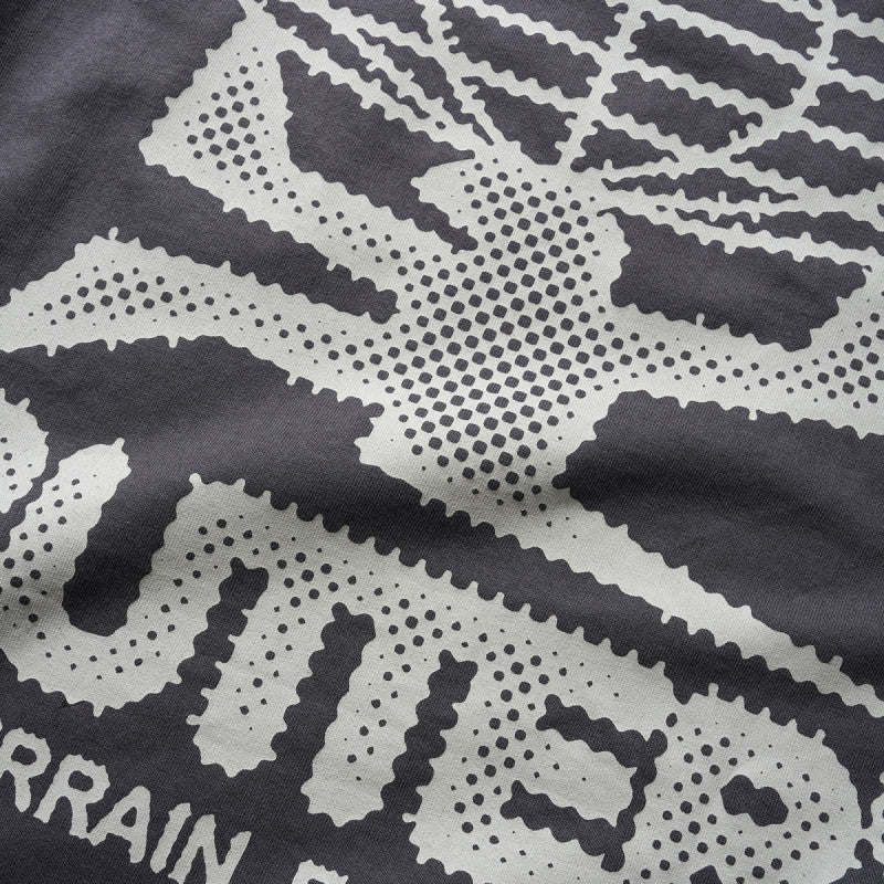 Butter Goods Terrain T-shirt Washed Black