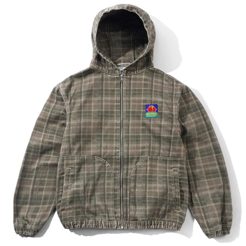 Butter Goods Work Jacket Washed Plaid