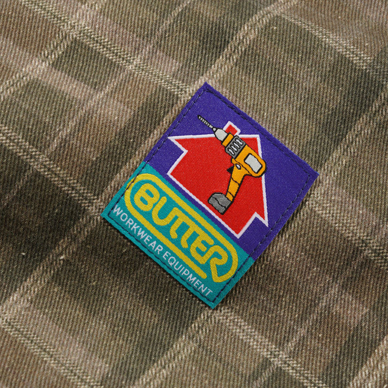 Butter Goods Work Jacket Washed Plaid