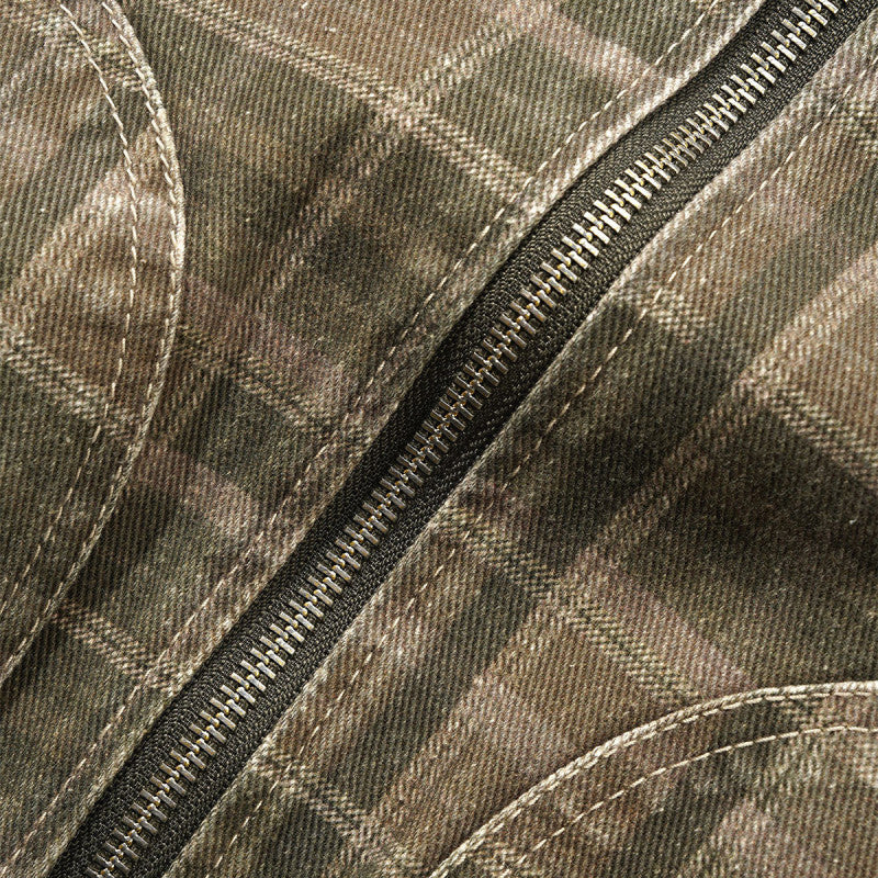 Butter Goods Work Jacket Washed Plaid