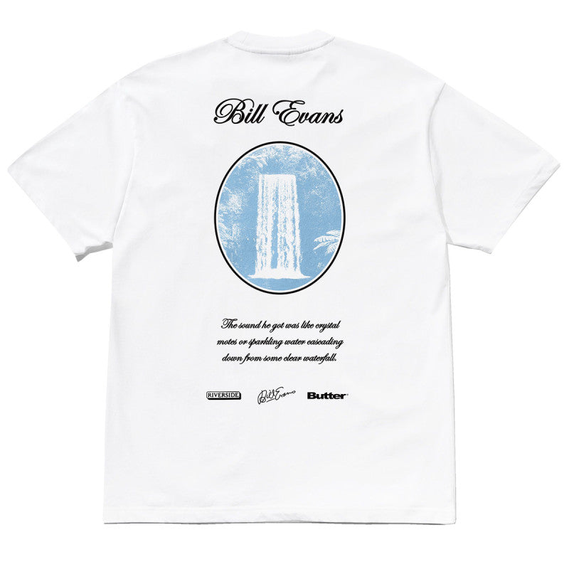 Butter Goods x Bill Evans Crystal Notes T-shirt White