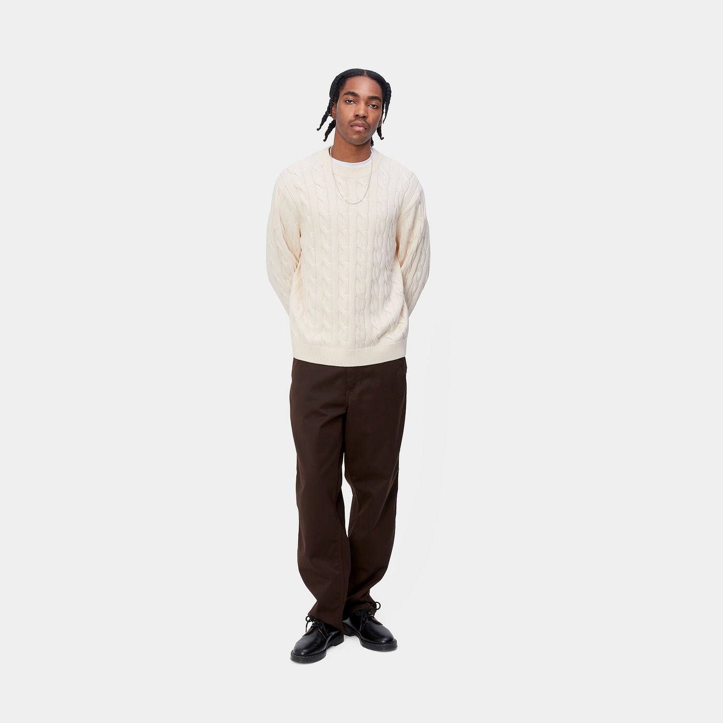 Carhartt WIP Cambell Sweater Natural