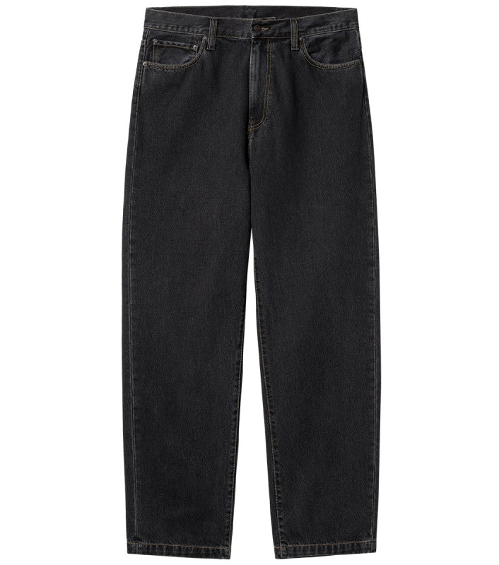 Carhartt WIP Aaron Pant Black Stone Washed