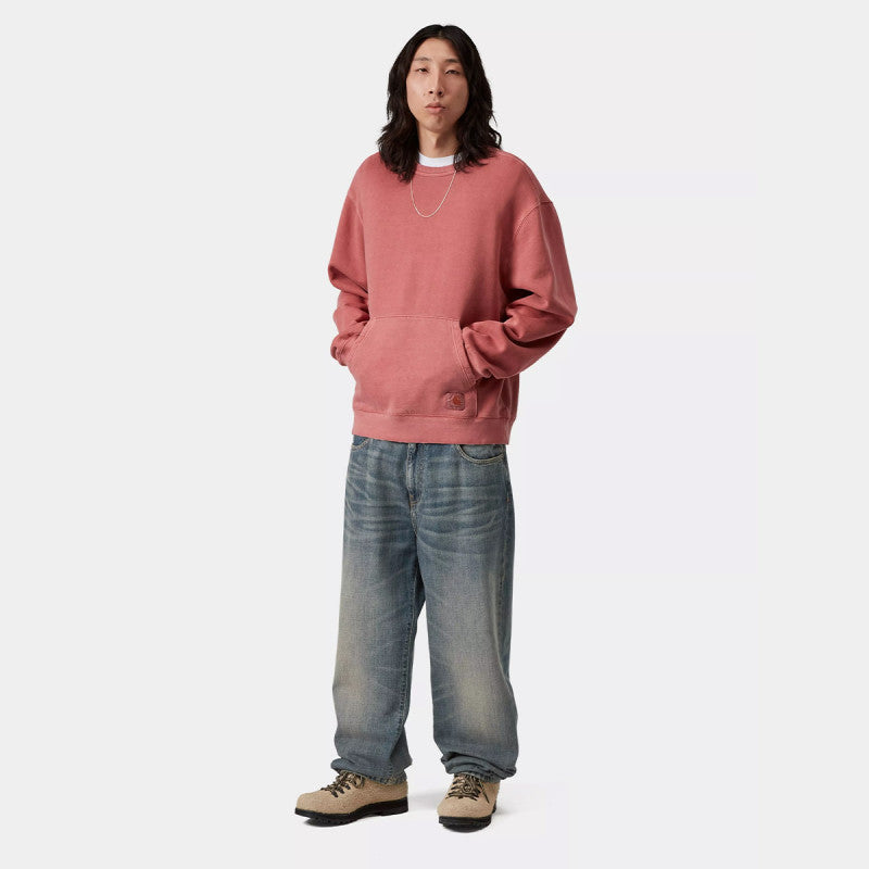 Carhartt WIP Aaron Pant Blue Worn Used Wash