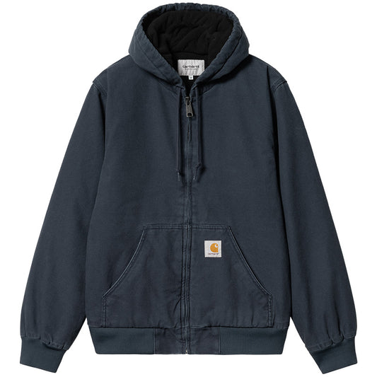 Carhartt WIP Active Jacket Blue Heavy Stone Wash