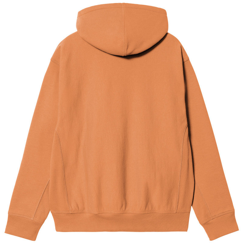 Carhartt WIP American Script Hooded Sweater Redhaven