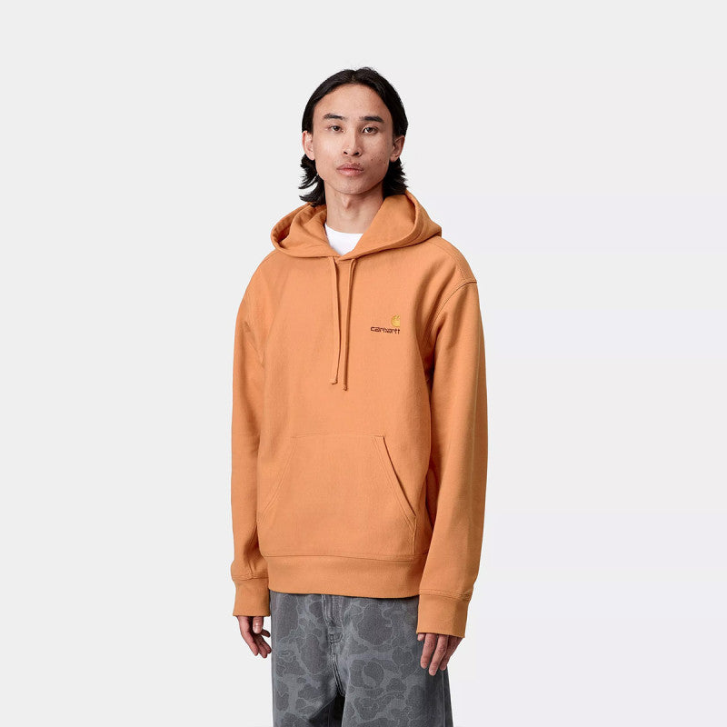 Carhartt WIP American Script Hooded Sweater Redhaven