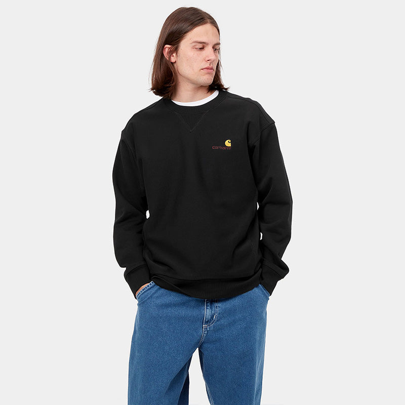 Carhartt WIP American Script Sweater Black