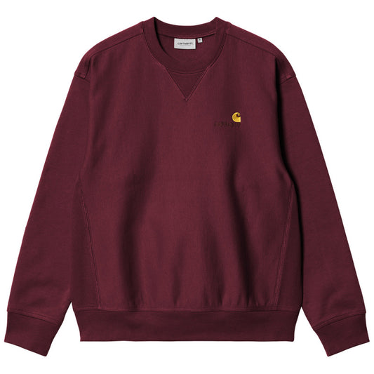 Carhartt WIP American Script Sweater Malbec