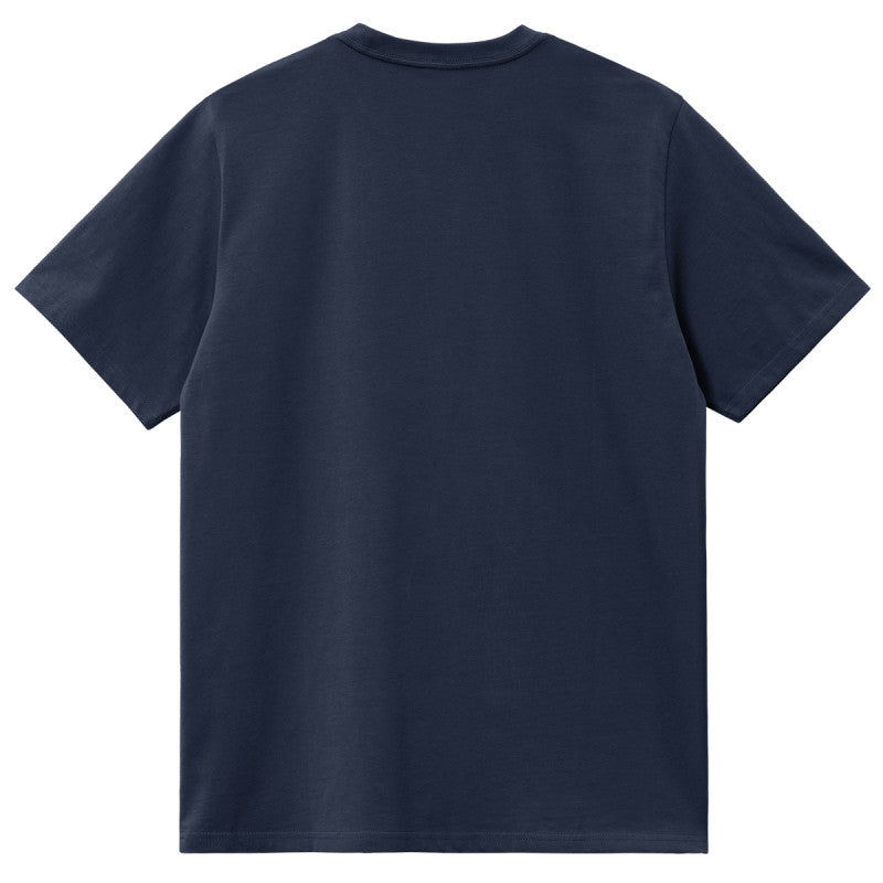 Carhartt WIP American Script T-Shirt Air Force Blue