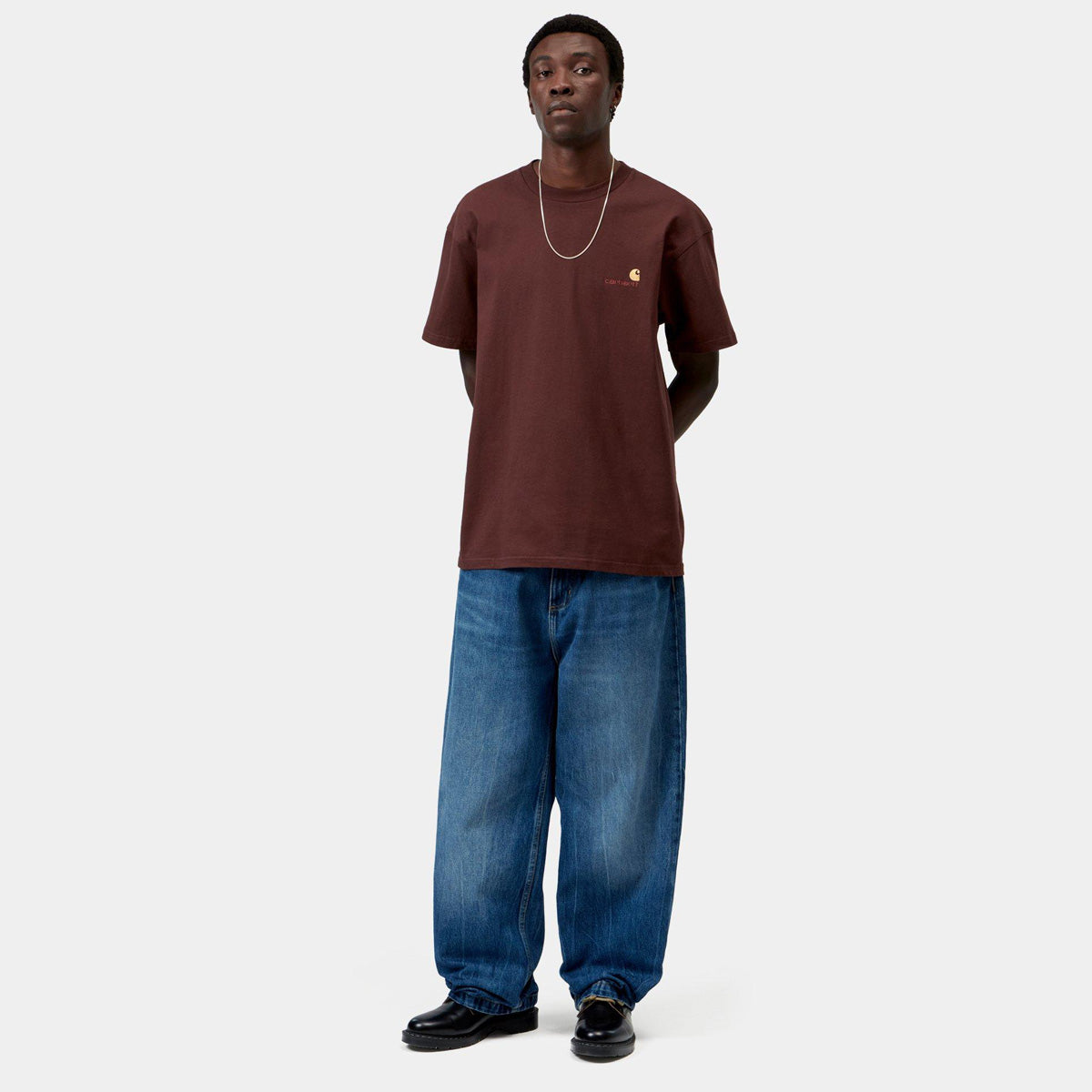 Carhartt WIP American Script T-Shirt Amarone