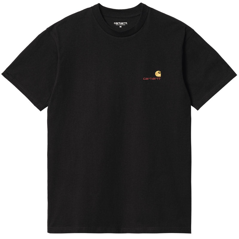 Carhartt WIP American Script T-Shirt Black