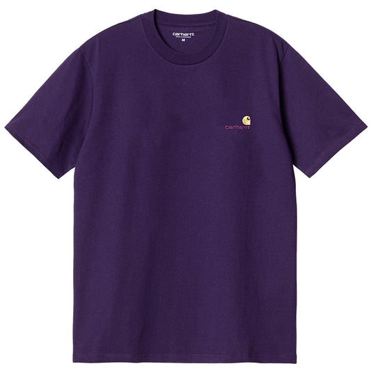 Carhartt WIP American Script T-Shirt Cassis