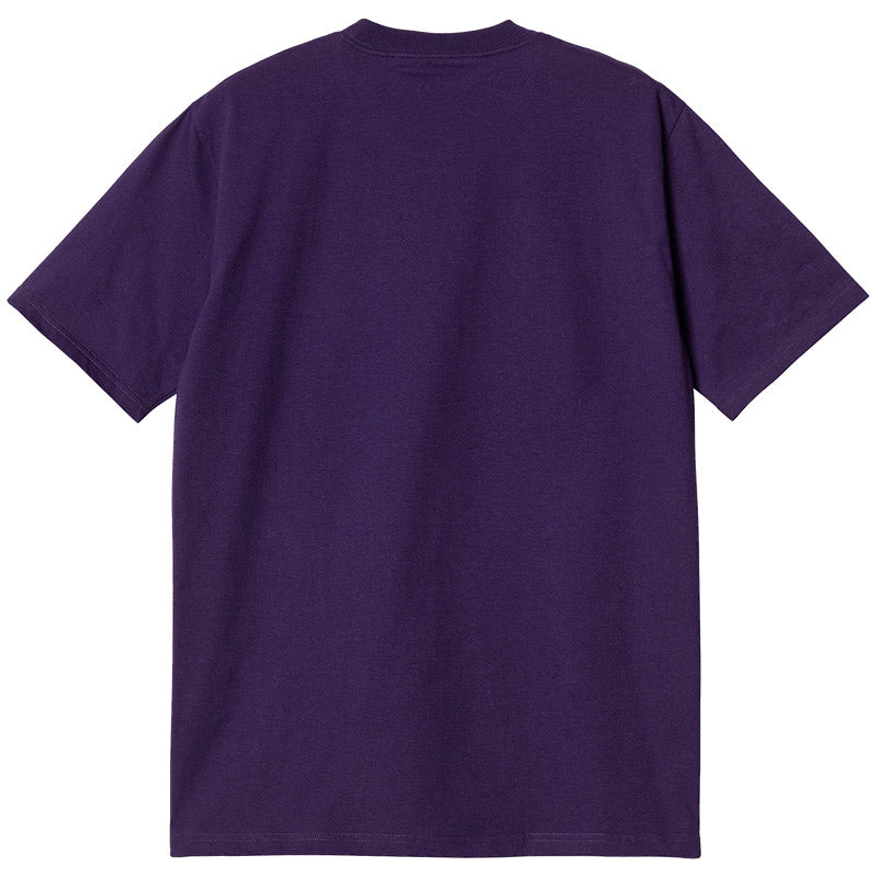 Carhartt WIP American Script T-Shirt Cassis