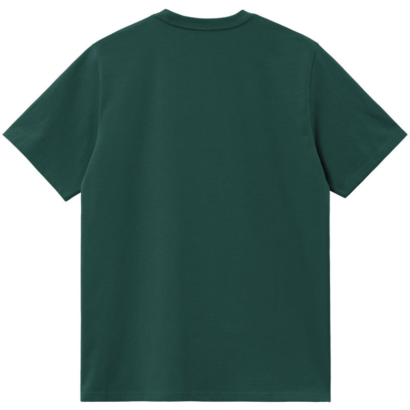 Carhartt WIP American Script T-Shirt Dark Fir