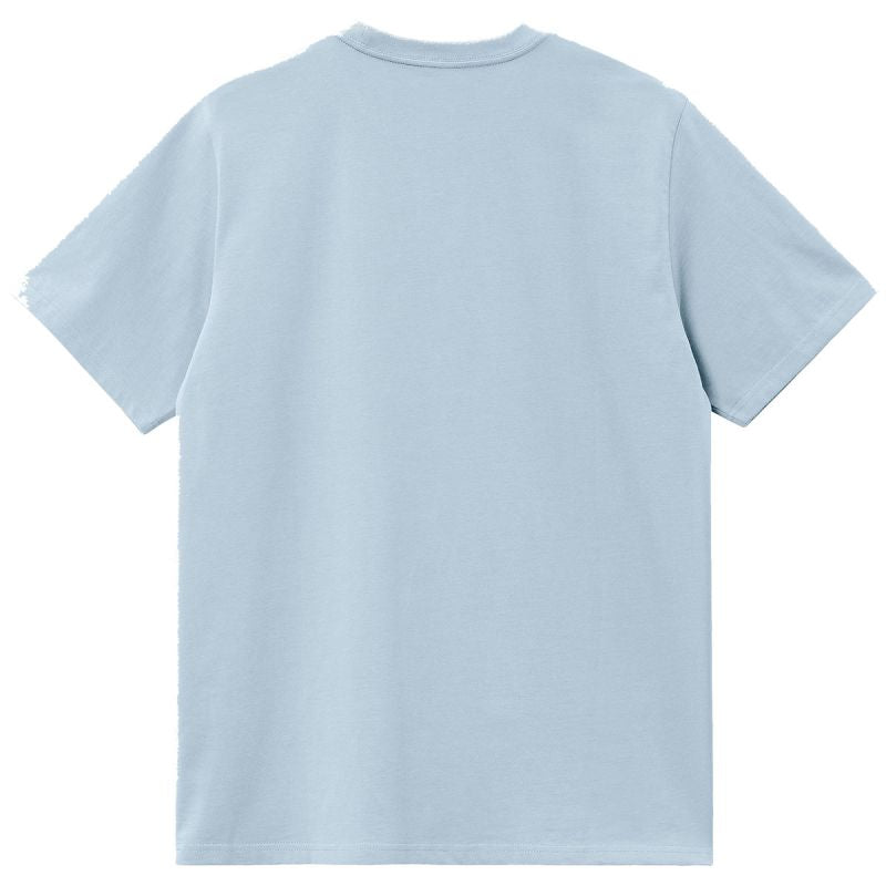 Carhartt WIP American Script T-Shirt Frosted Blue
