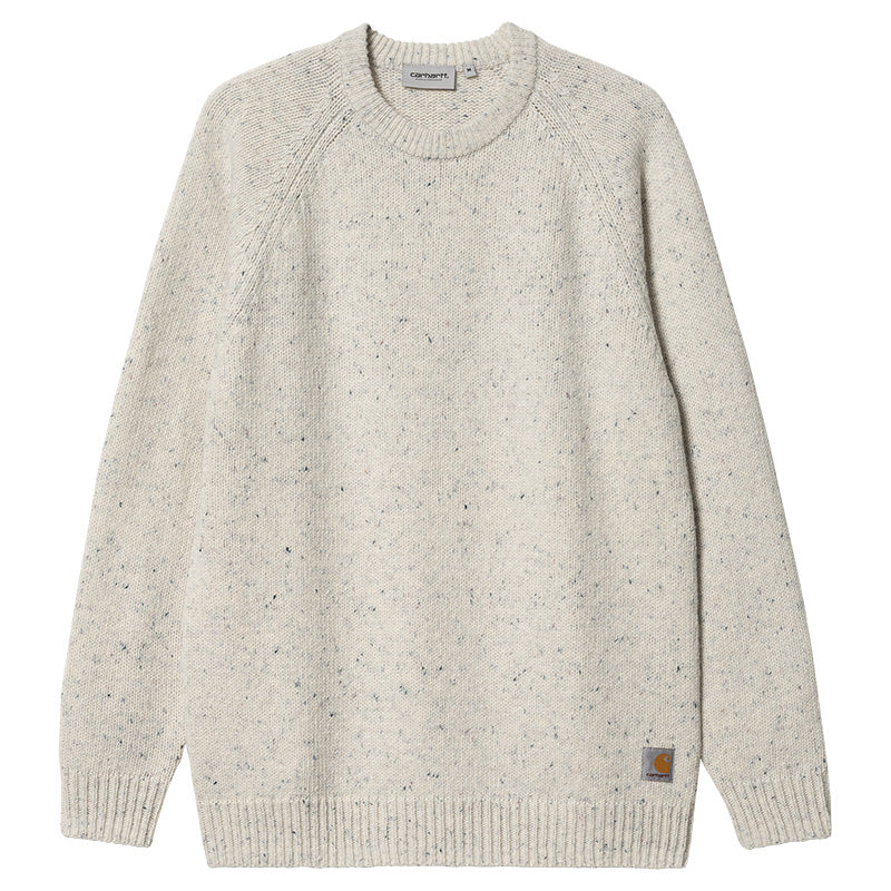 Carhartt WIP Anglistic Sweater Speckled Salt