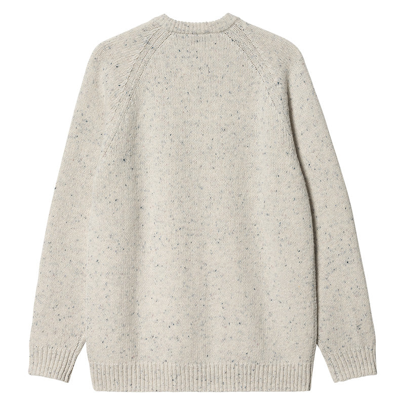 Carhartt WIP Anglistic Sweater Speckled Salt