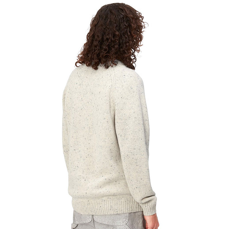 Carhartt WIP Anglistic Sweater Speckled Salt