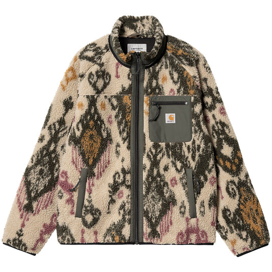 Carhartt WIP Baru Jacquard Prentis Liner Vest Wall/Cypress