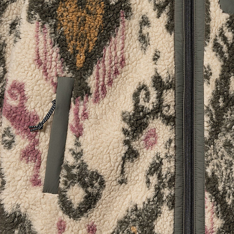 Carhartt WIP Baru Jacquard Prentis Liner Vest Wall/Cypress