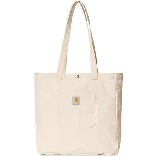 Carhartt WIP Bayfield Tote Bag Salt Stone Washed