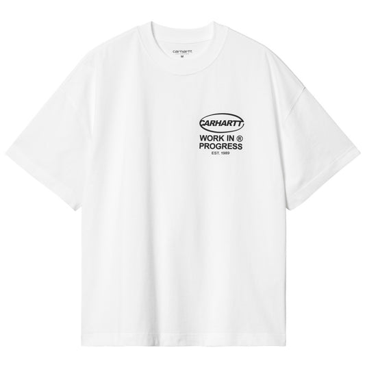Carhartt WIP Body Of Work T-Shirt White/Black