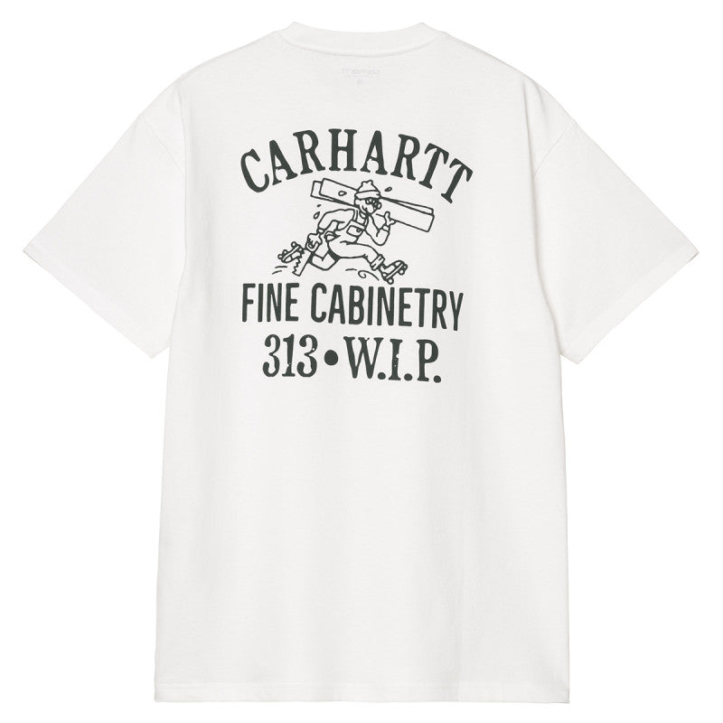 ★ドイツ発*carhartt WIP*新作*Cabinetry Tシャツ/WHITE★ Carhartt WIP cabinetry graphic t-shirt in white | ASOS
