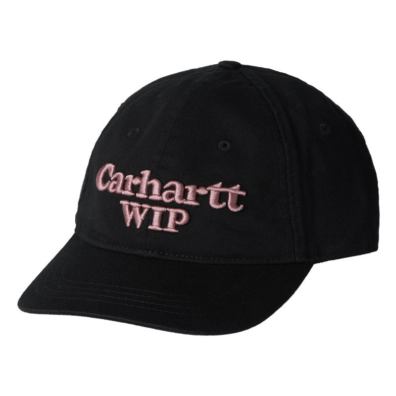 Carhartt WIP Carhartt WIP Script Cap Black/Hortensia