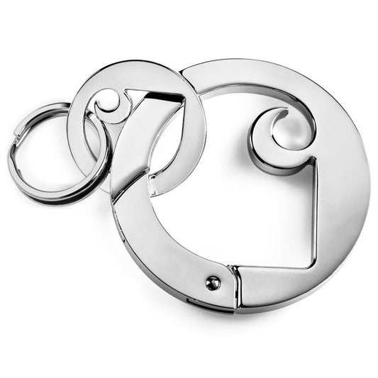 Carhartt WIP Charms Carabiner Keychain Silver