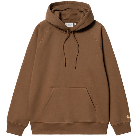 Carhartt WIP Chase Hooded Sweater Tamarind/Gold