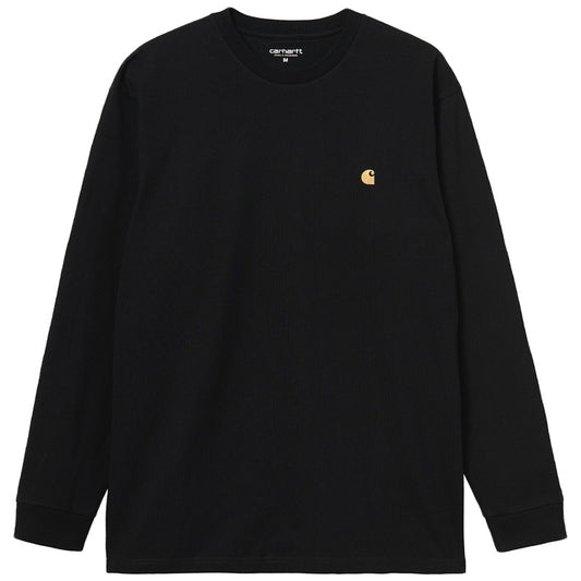 Carhartt WIP Chase Longsleeve T-Shirt Black/Gold