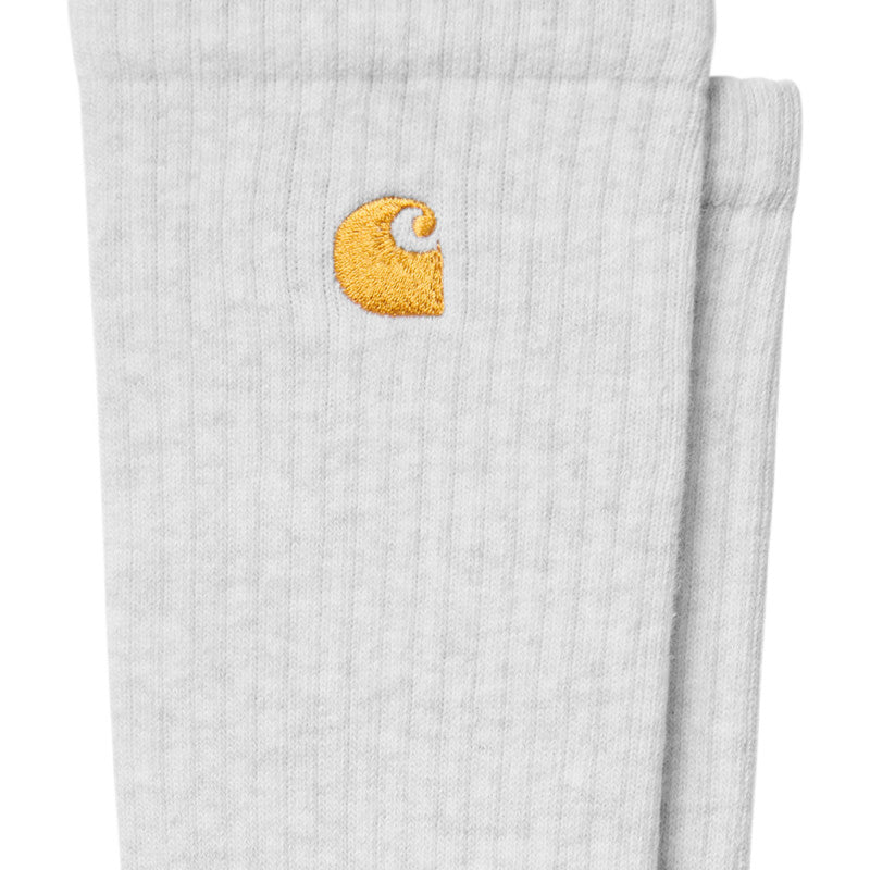 Carhartt WIP Chase Socks Ash Heather/Gold