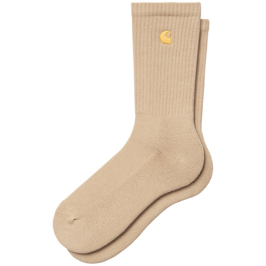 Carhartt WIP Chase Socks Ash Sable/Gold