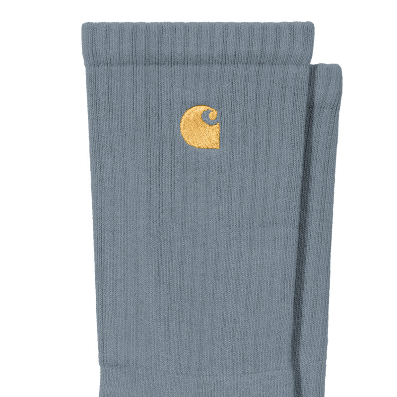 Carhartt WIP Chase Socks Cozy Blue/Gold