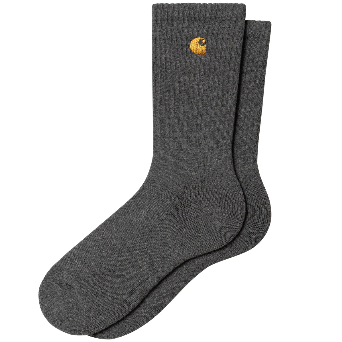 Carhartt WIP Chase Socks Dark Grey Heather/Gold